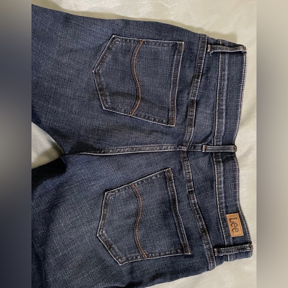 Women’s LEE Size 8 MEDIUM Bootcut Midrise Flex Motion Blue Jeans - Picture 8 of 8